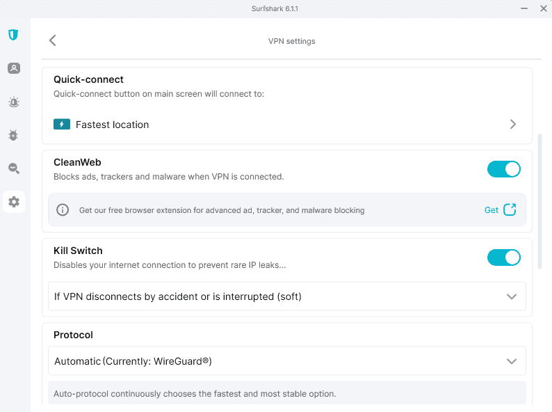 image best unlimited vpns surfshark settings