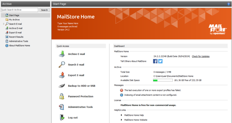 mailstore-home mailstore home