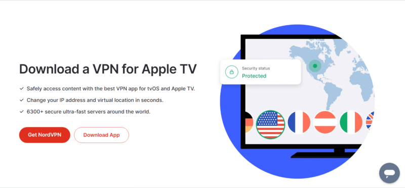 nordvpn apple tv