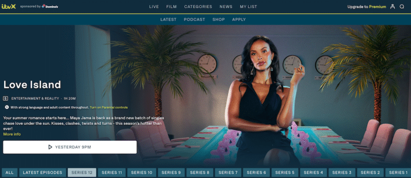 where to watch love island uk itvx