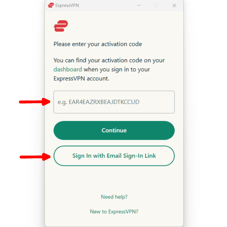 expressvpn windows app setup