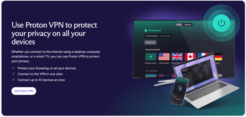 proton vpn multiple devices