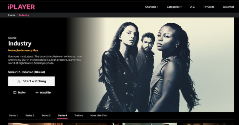 where to watch industry season 4