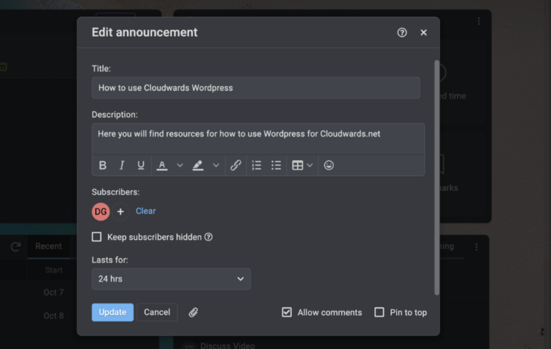 proofhub notes