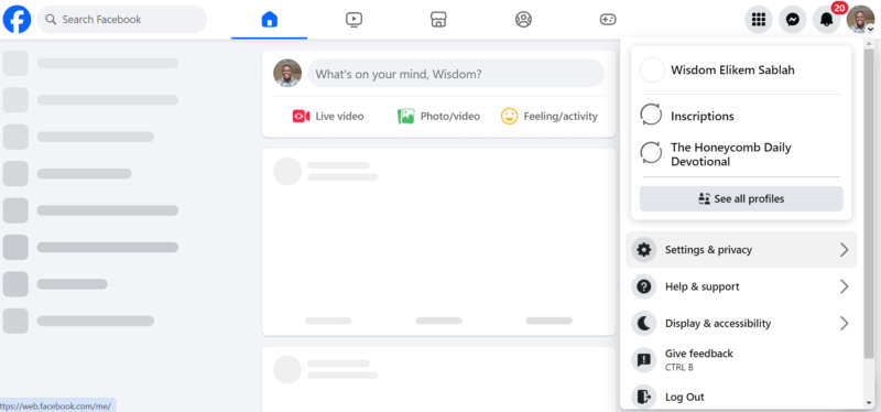 facebook settings and privacy