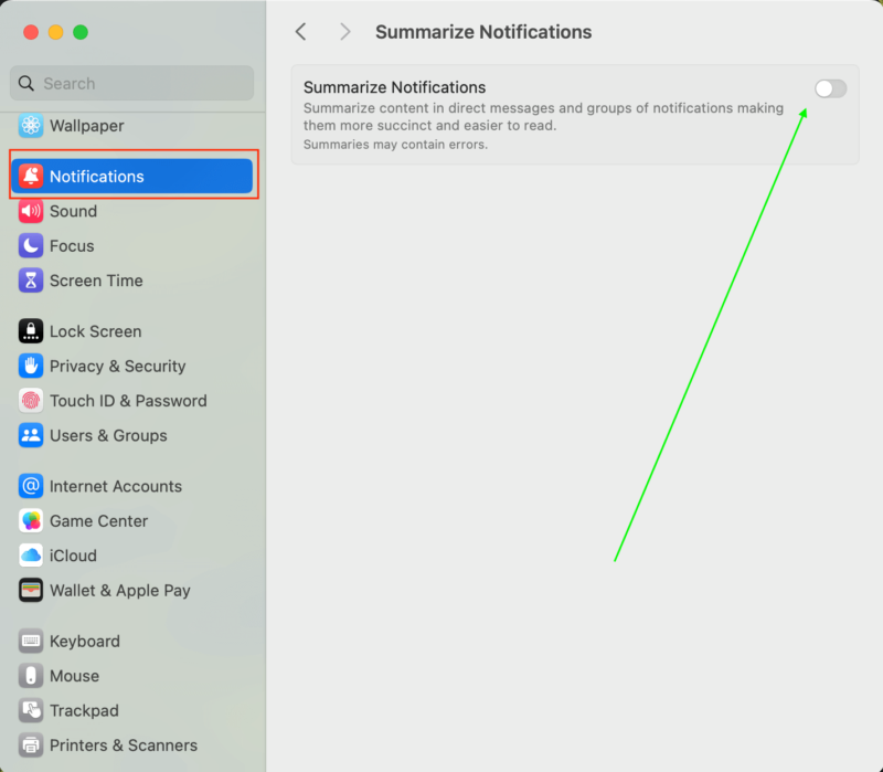 macos-ai-text-notifications-off macos ai text notifications off
