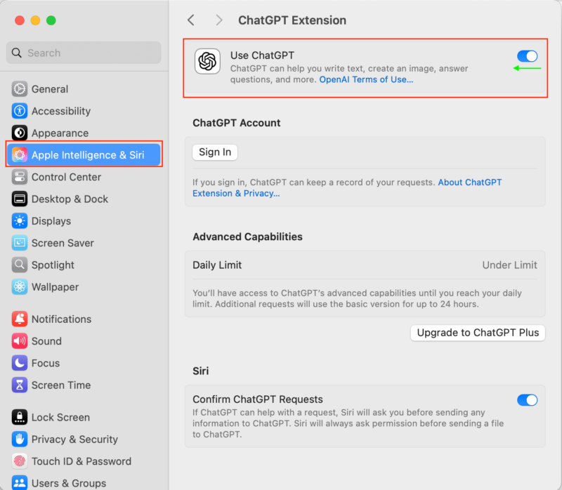 macos-disable-chatgpt-siri macos disable chatgpt siri