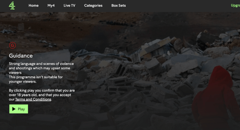 no other land documentary where to watch my4