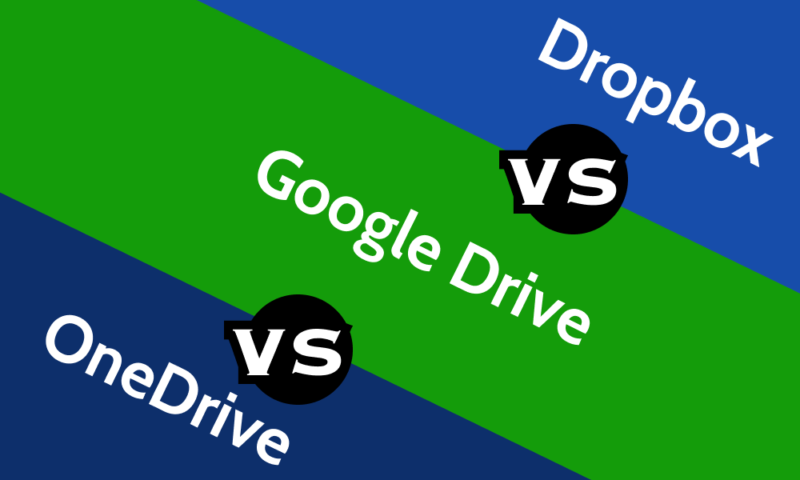 Dropbox vs Google Drive vs OneDrive