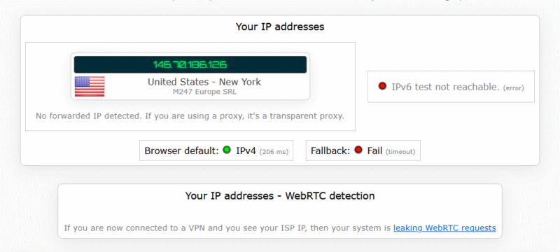 Free VPNs Surfshark DNS Testing