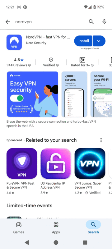 nordvpn download