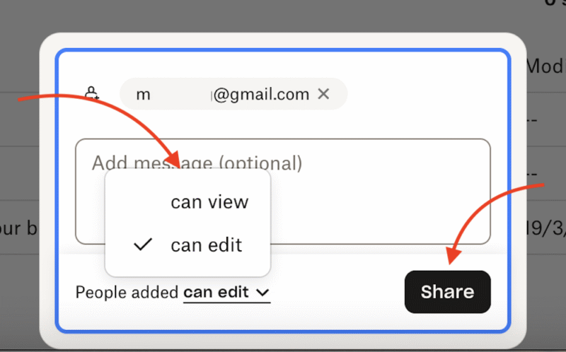 Dropbox final step