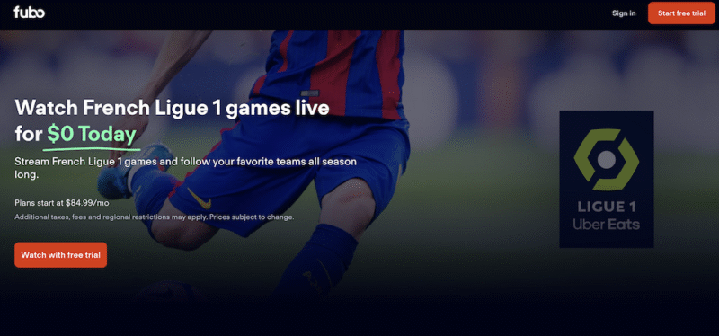how to watch ligue 1 in us states fubo