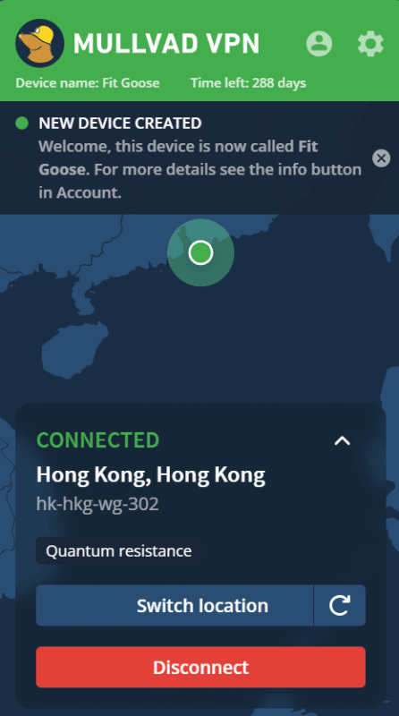 mullvad hong kong