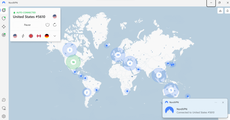 nordvpn connect