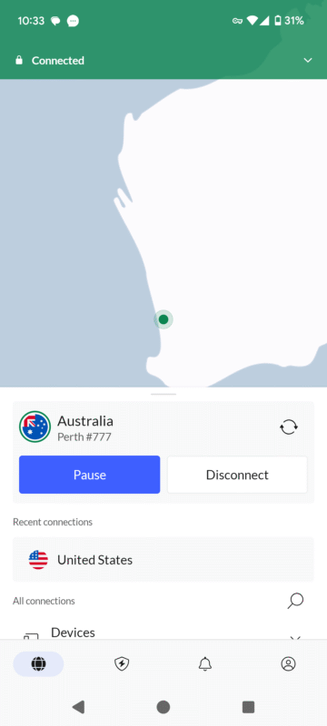 nordvpn connect to australia