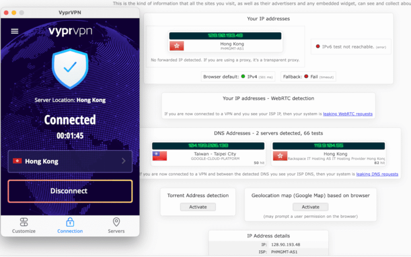 vpns in china vyprvpn leak test