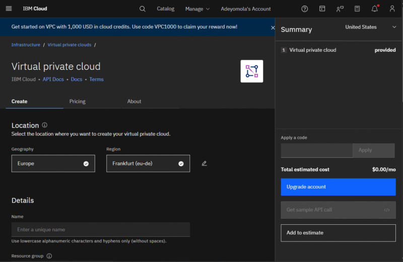 IBM-cloud-vpc ibm cloud vpc