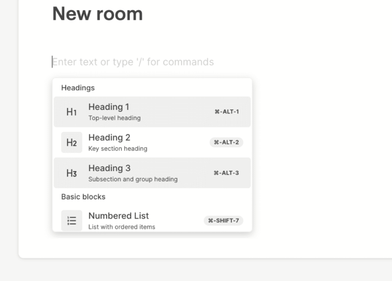 Tresorit document builder