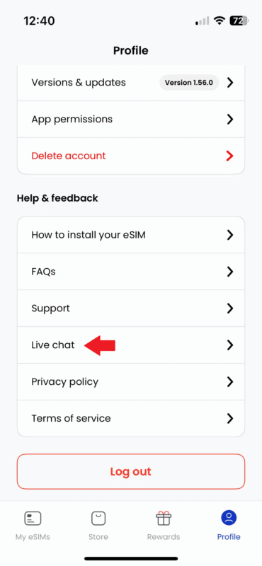 alosim live chat