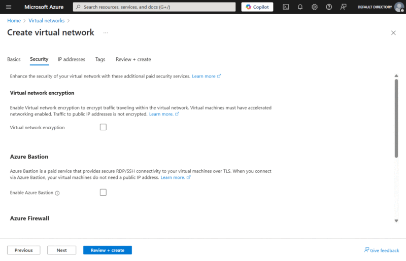 azure-vnet azure vnet