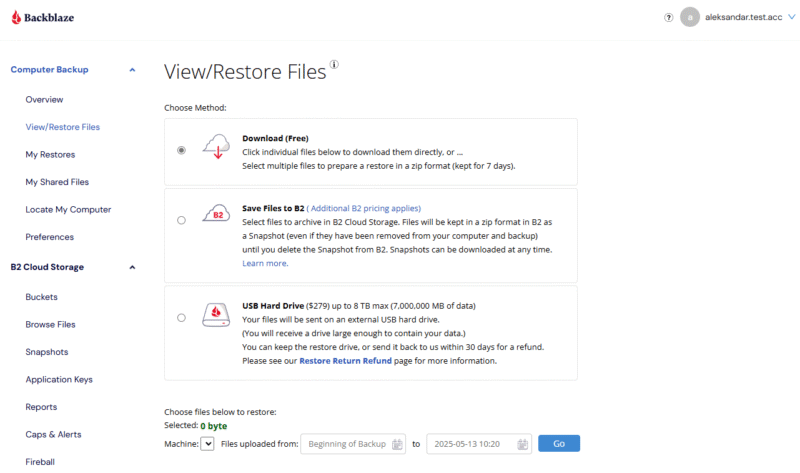 backblaze-restore-files backblaze restore files