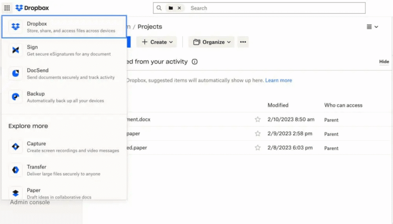 dropbox-business-native-apps dropbox business native apps
