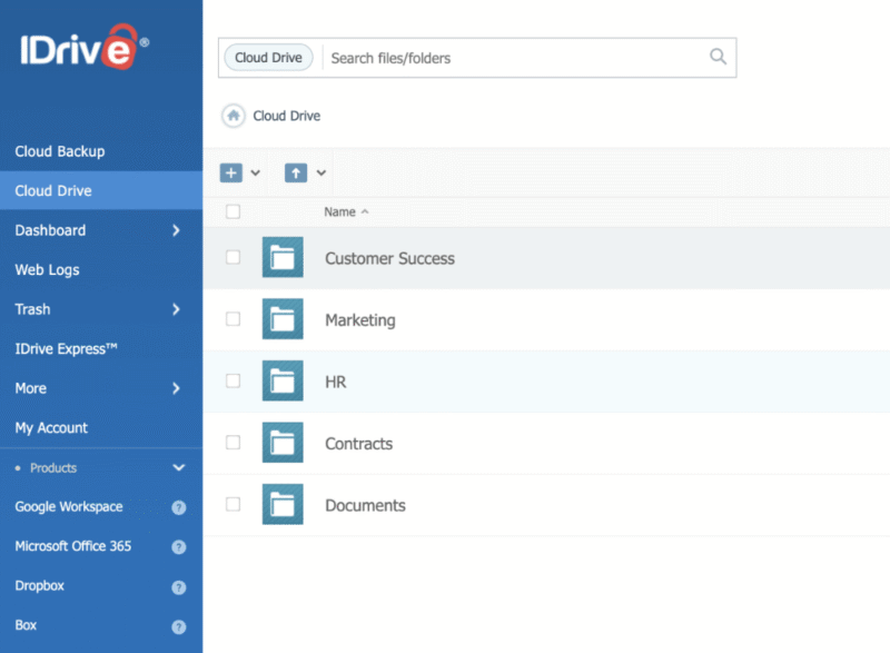 idrive-ui idrive ui