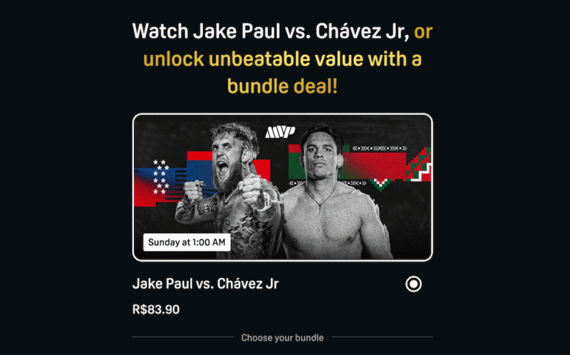 jake paul vs chavez jr. dazn brazil