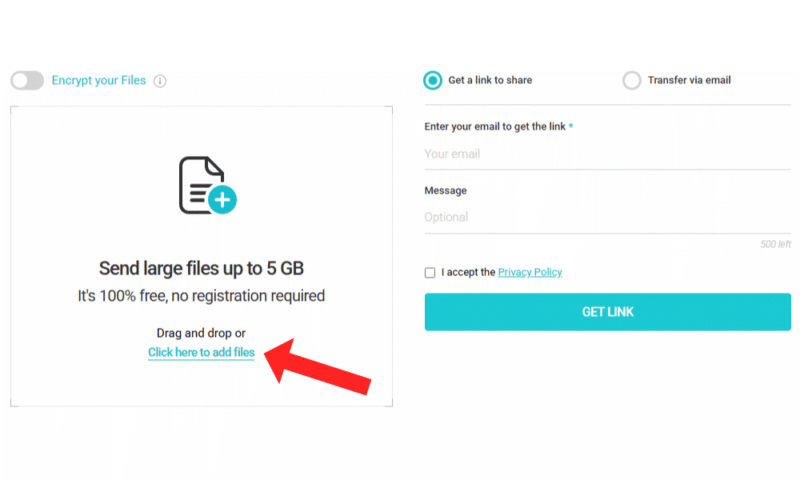 large files pcloud upload