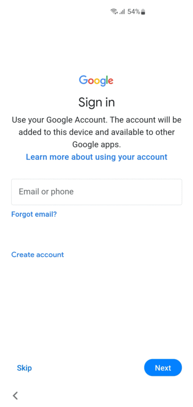 restore google 1