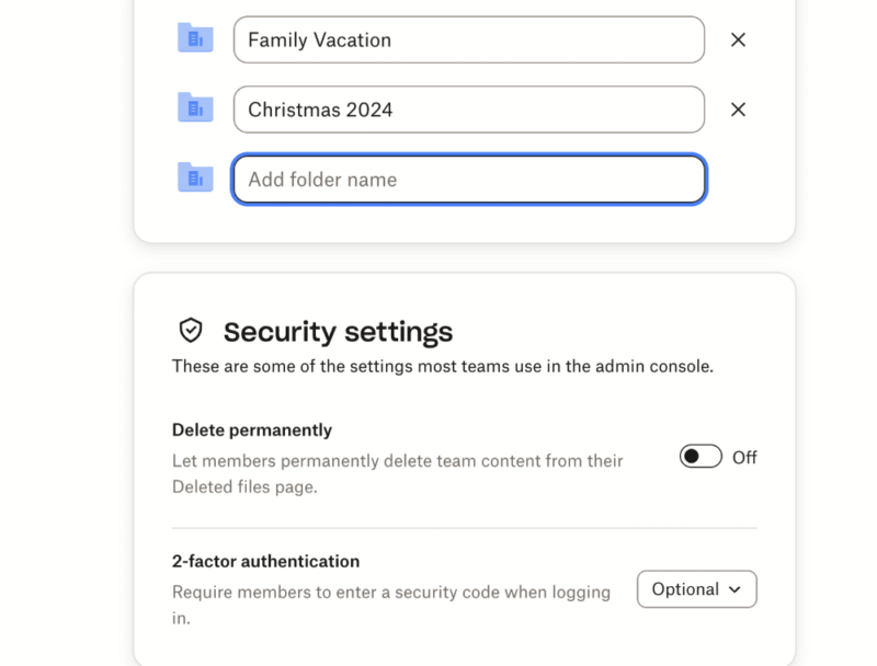 Dropbox security