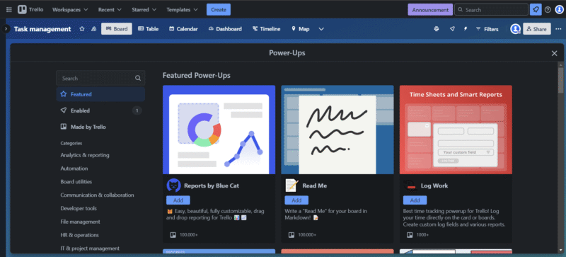 Trello PowerUps
