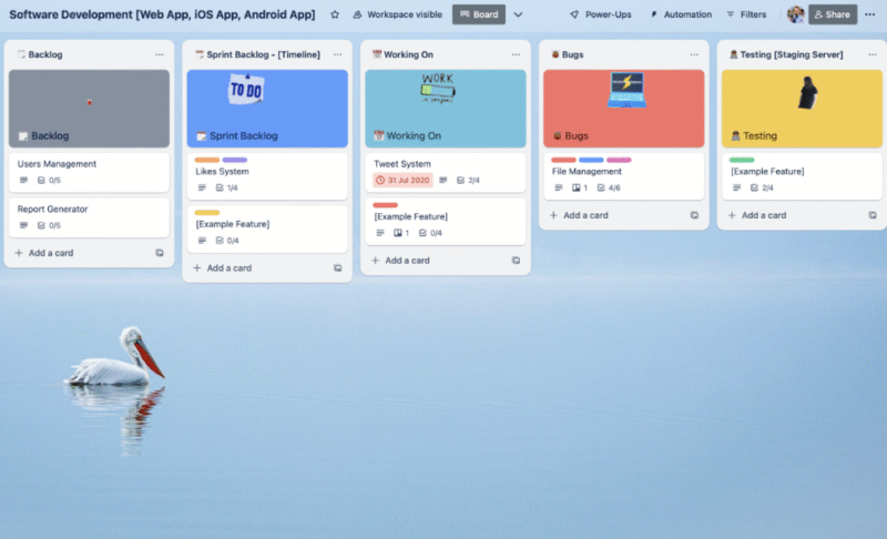 Trello-software-development-board Trello software development board