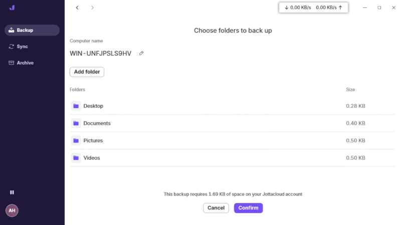 backblazealt jottacloud 1