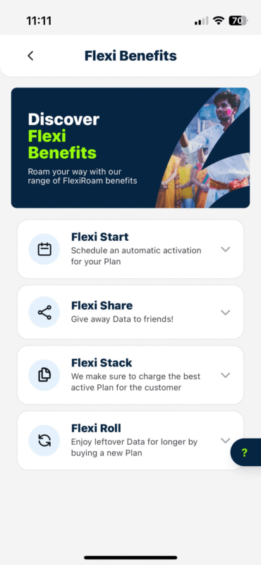 flexiroam benefits