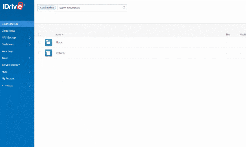linux-cloud-backup-idrive-interface linux cloud backup idrive interface