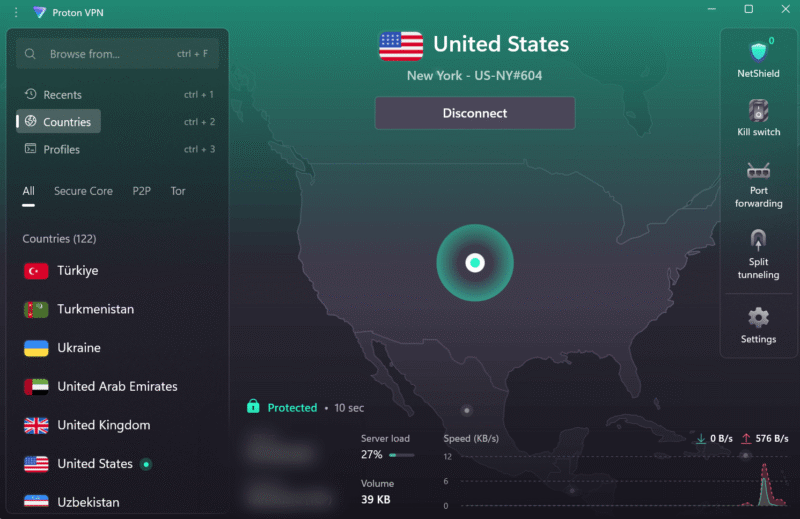 stremio proton vpn