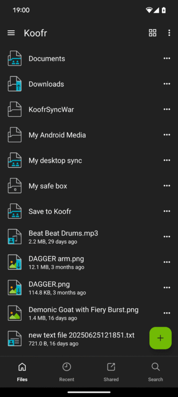 Koofr-Android-app Koofr Android app