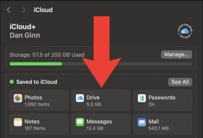 Macos icloud drive