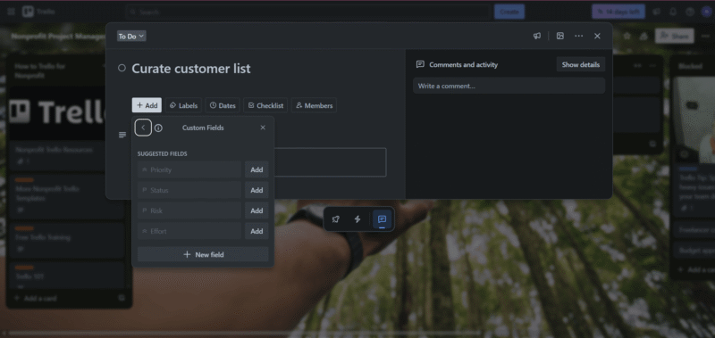 trello custom fields
