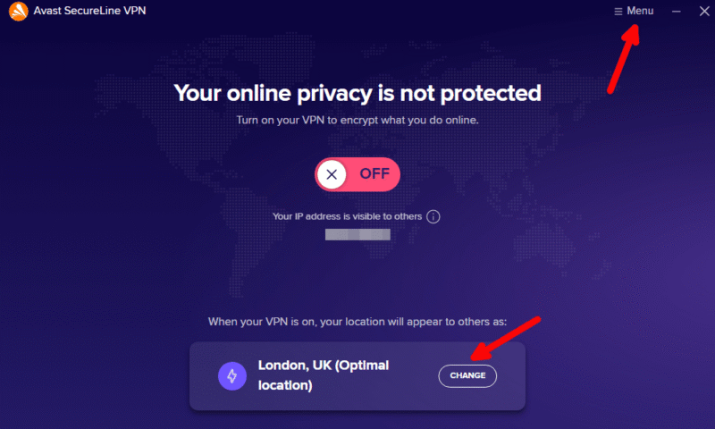 avast vs nord avast interface
