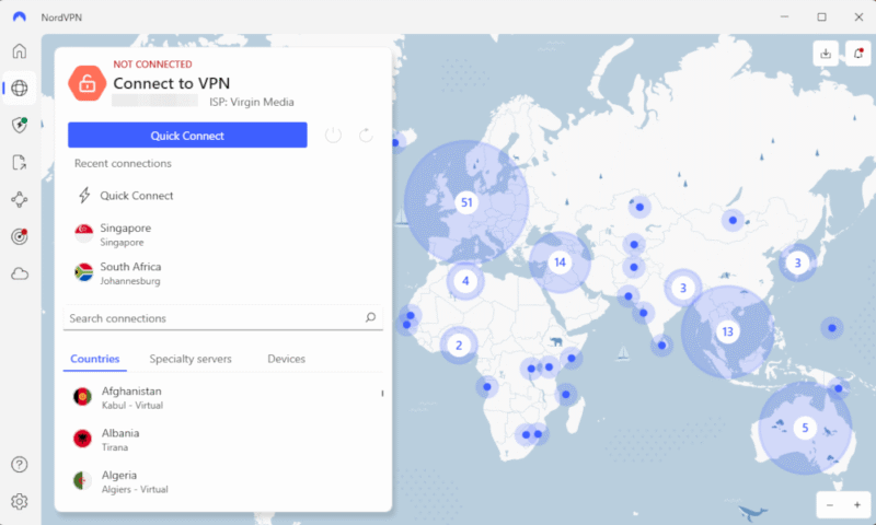 avast vs nord interface nordvpn