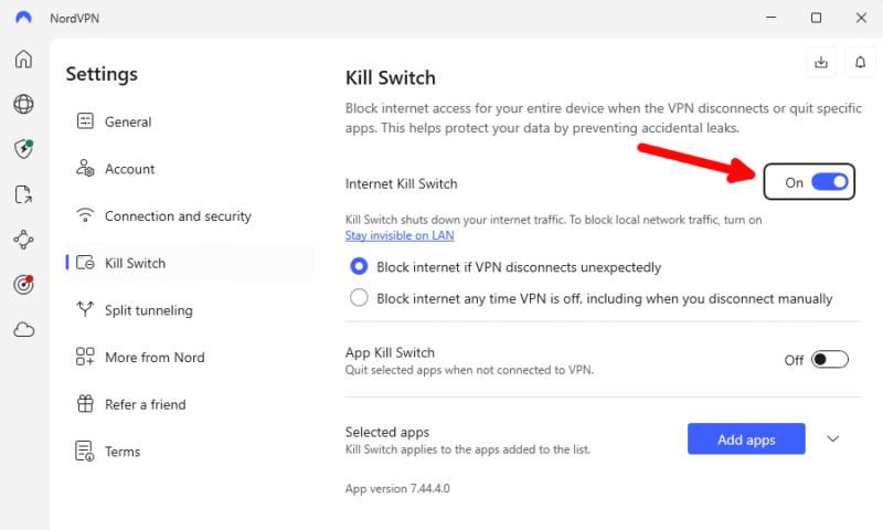 avast vs nord kill switch