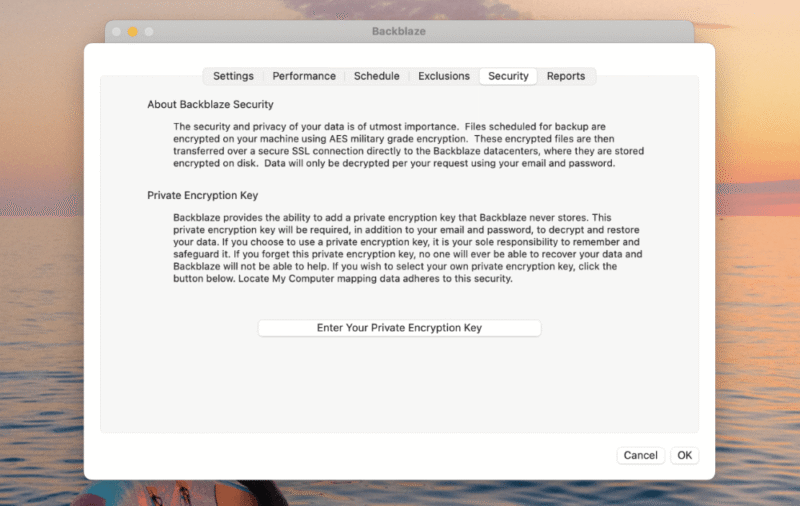 backblaze security