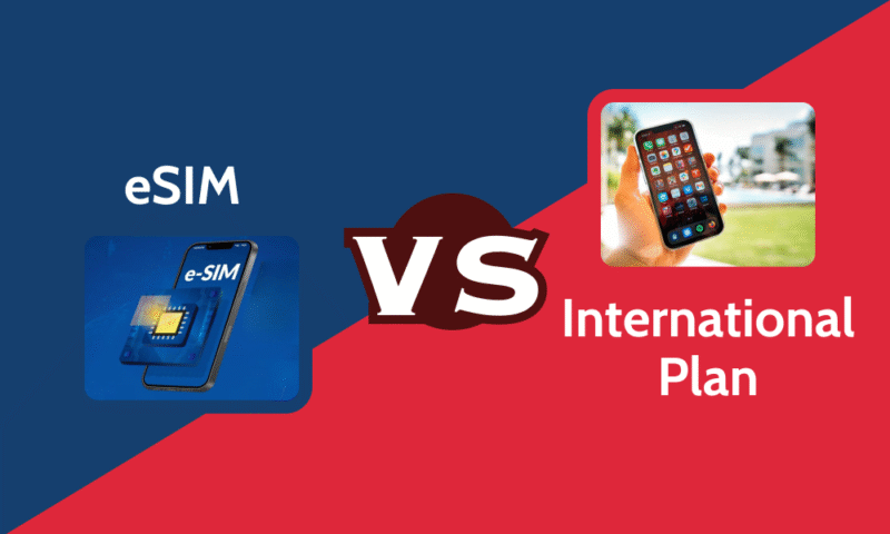 eSIM vs International Plan