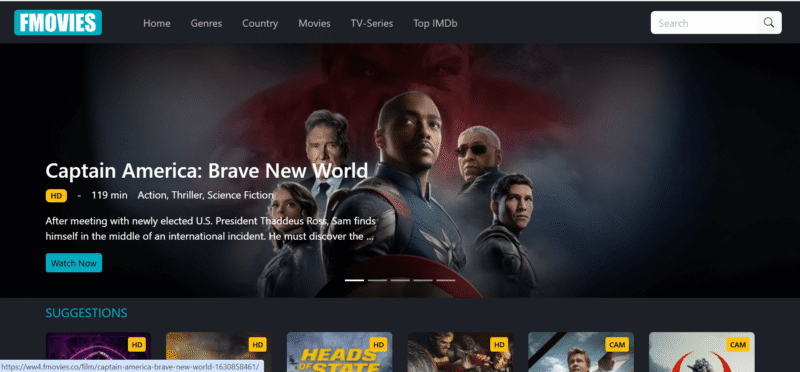 fmovies-homepage fmovies homepage