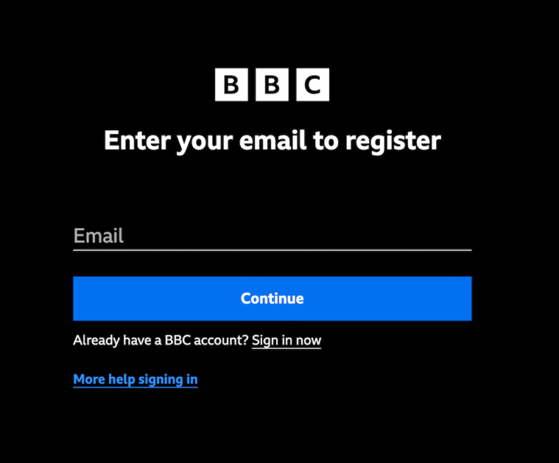 free bbc iplayer account