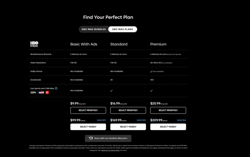 hbomax-plans hbomax plans