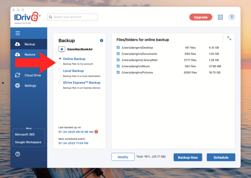 idrive online
